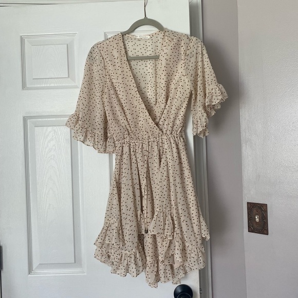 polka dotted mini dress - Picture 2 of 2